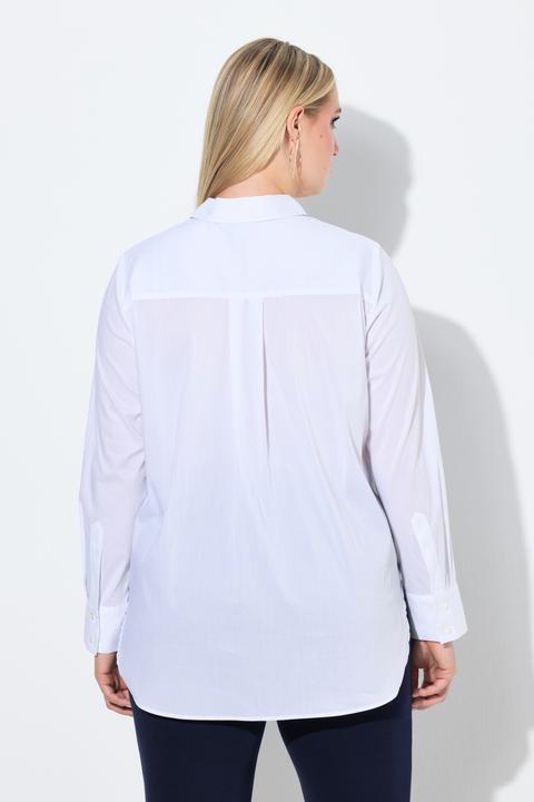 Actual product image Ulla Popken Shaped Hemline Blouse (62)