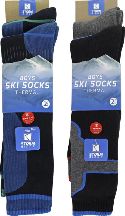 Produktbild Sock Snob 4er-Pack Thermo-Skisocken | Lange Stiefelsocken (11 - 14)