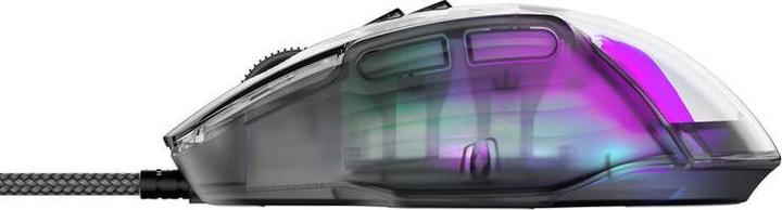 Actual product image Havit MS1011SE wired gaming mouse (transparent/black) (Cable)