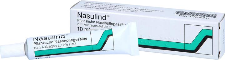 Immagine prodotto Steierl Nasulind Unguento per la cura del naso alle erbe, 10 ml Unguento (1 Pezzo/i)