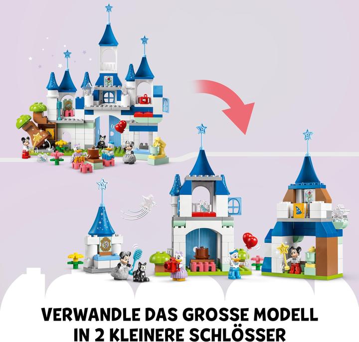 Image du produit LEGO Duplo - Château magique 3 en 1 (10998)