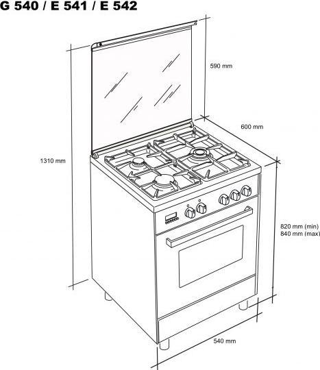 Produktbild Meireles G 540 X NAT