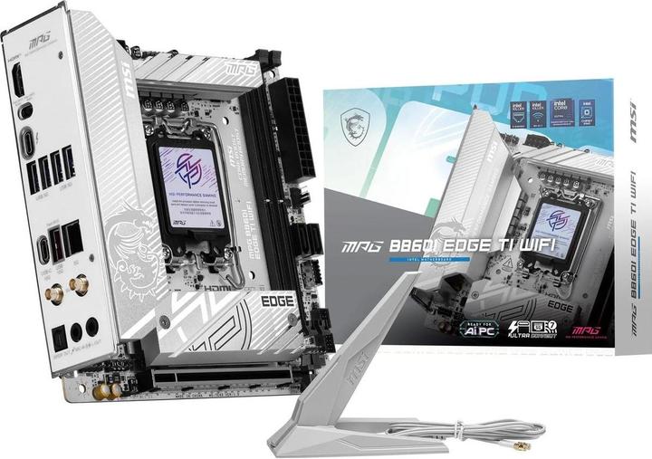 Productafbeelding MSI MPG B860I EDGE TI WIFI (LGA 1851, Intel B860, Mini-ITX)