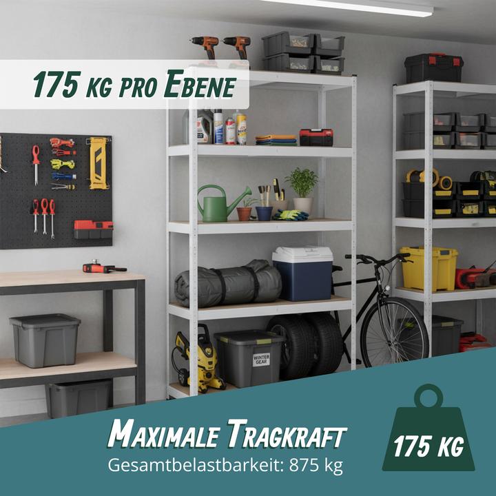Produktbild Relaxdays Schwerlastregal