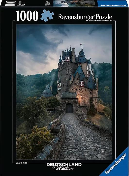 Actual product image Ravensburger Puzzle Germany Collection 12000626 Burg Eltz - 1000 pieces jigsaw puzzle for adults (1000 pieces)