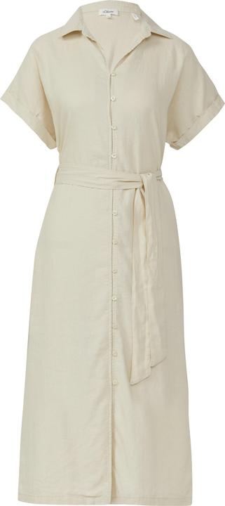 Immagine prodotto S.Oliver Kleid Midikleid aus Leinenmix mit Eingrifftaschen (38)