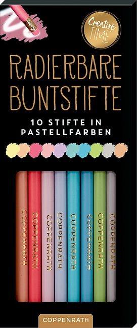 Image du produit Crayons de couleur effaçables - Couleurs pastel (10x)