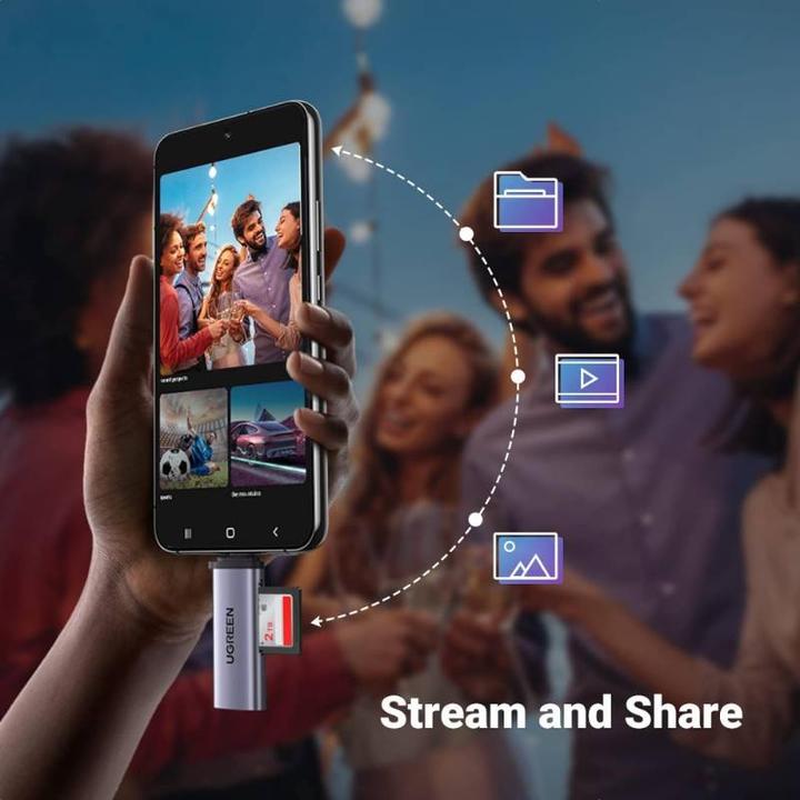 Image du produit Ugreen Lecteur de cartes 2en1 (USB-C)