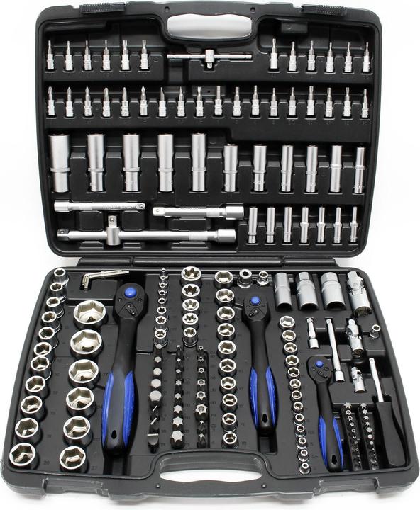 Produktbild Wiltec Steckschlüssel-Set (10 mm, 11 mm, 12 mm, 13 mm, 14 mm, 15 mm, 16 mm, 17 mm, 18 mm, 19 mm, 20 mm, 21 mm, 22 mm, 24 mm, 27 mm, 30 mm, 32 mm)