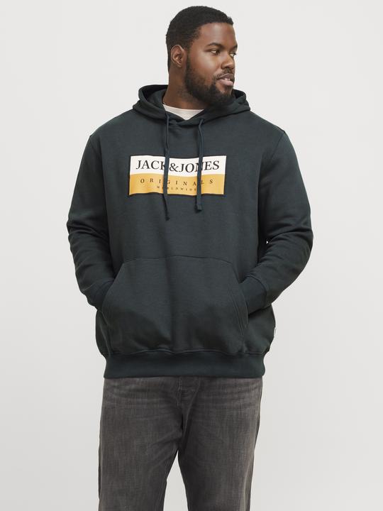 Produktbild Jack & Jones Plus Size Logo Kapuzenpullover Kapuzenpullover (4XL)