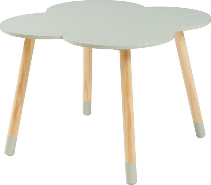 Actual product image En.Casa Kindersitzgruppe Epim mit Wolkendesign Mintgrün (Child seating group)