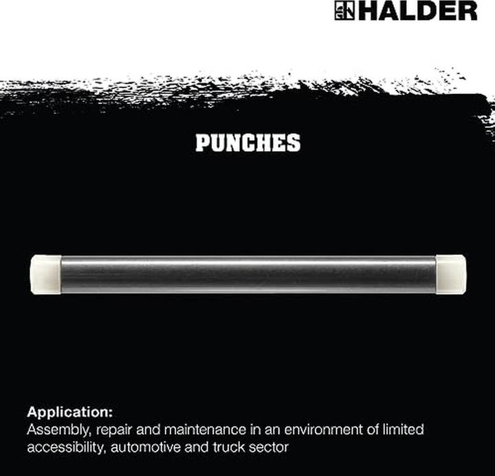 Actual product image Halder Knocker/penetrator set 4 pcs. (1220 g)
