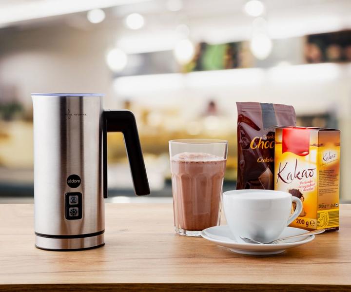Productafbeelding Eldom SI550 Melkopschuimer Automatische Melkopschuimer Roestvrij Staal (240 ml)