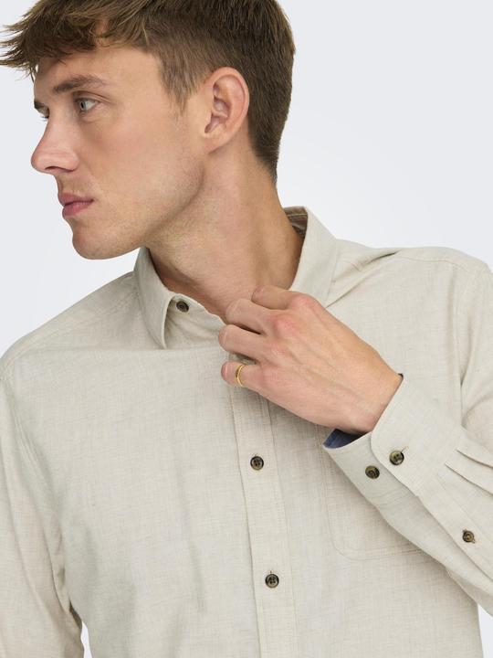 Produktbild Only & Sons Normal geschnitten Hemdkragen Hemd Hemd (XL)