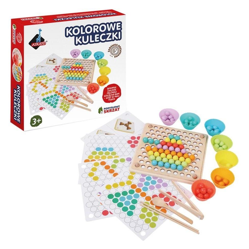 Askato Ein genialer Zwerg - bunte Kugeln (Polnisch) (453335)