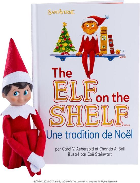 Actual product image Elf on the Shelf Boy, F version