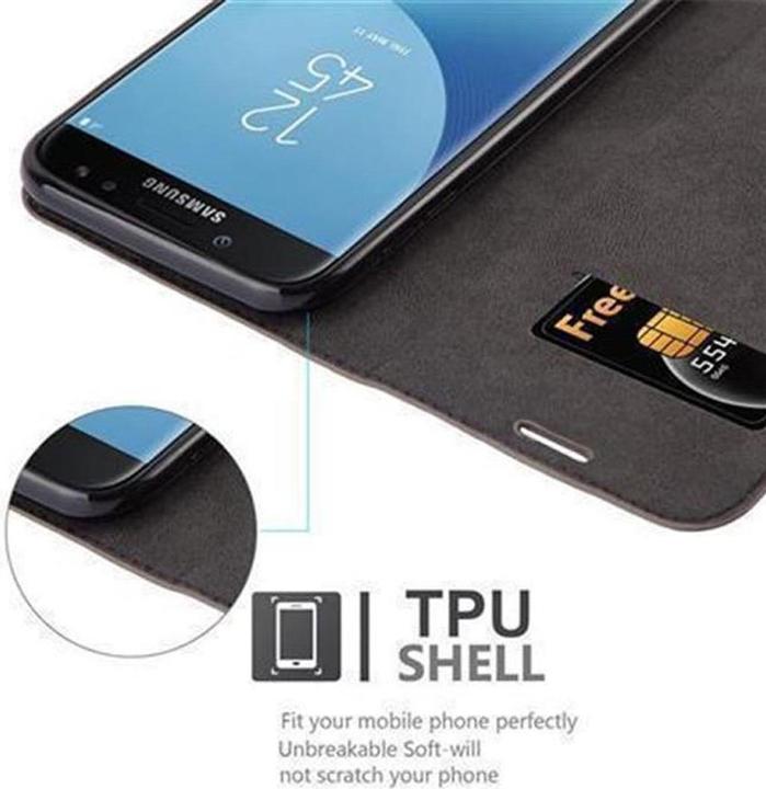 Produktbild Cadorabo Book Invisible Magnet Cover (Samsung Galaxy J3 (2017))