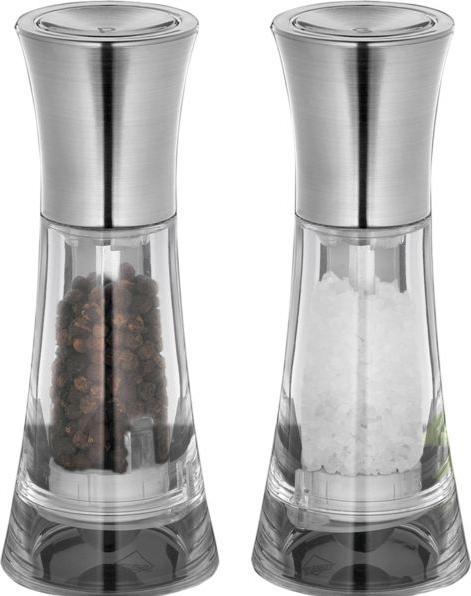 Produktbild Küchenprofi New York Salz- und Pfeffermühlen-Set Edelstahl (Pfeffer, Salz)