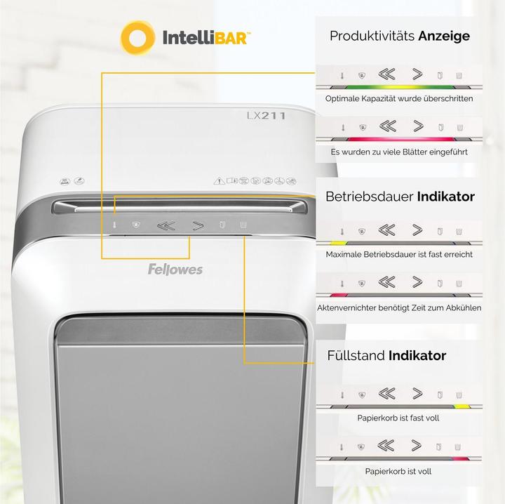 Produktbild Fellowes Powershred LX211 (Microschnitt)