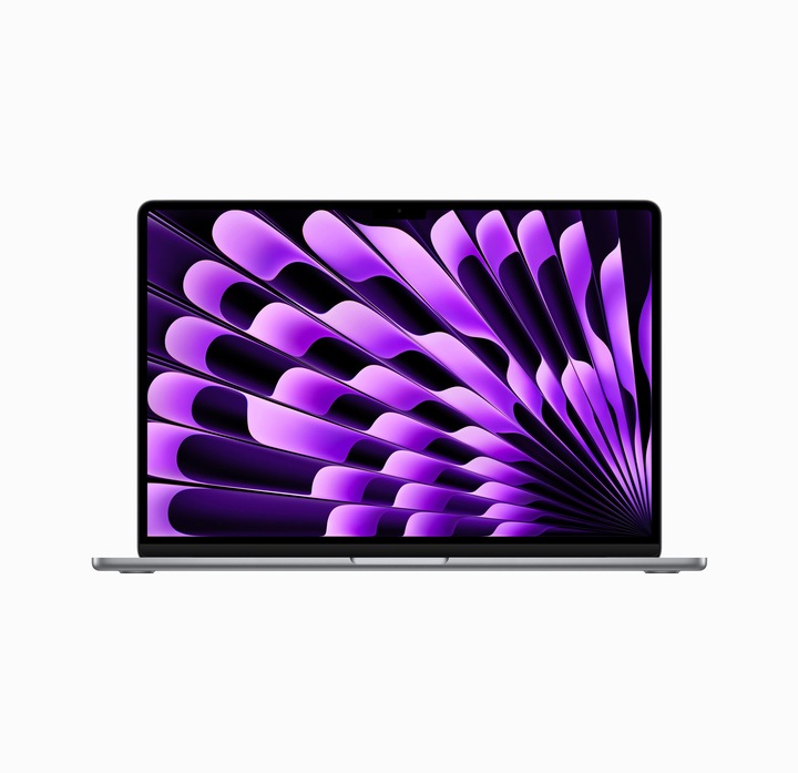 Actual product image Apple MacBook Air – 2023 (15", M2, 16 GB, 512 GB, DE)