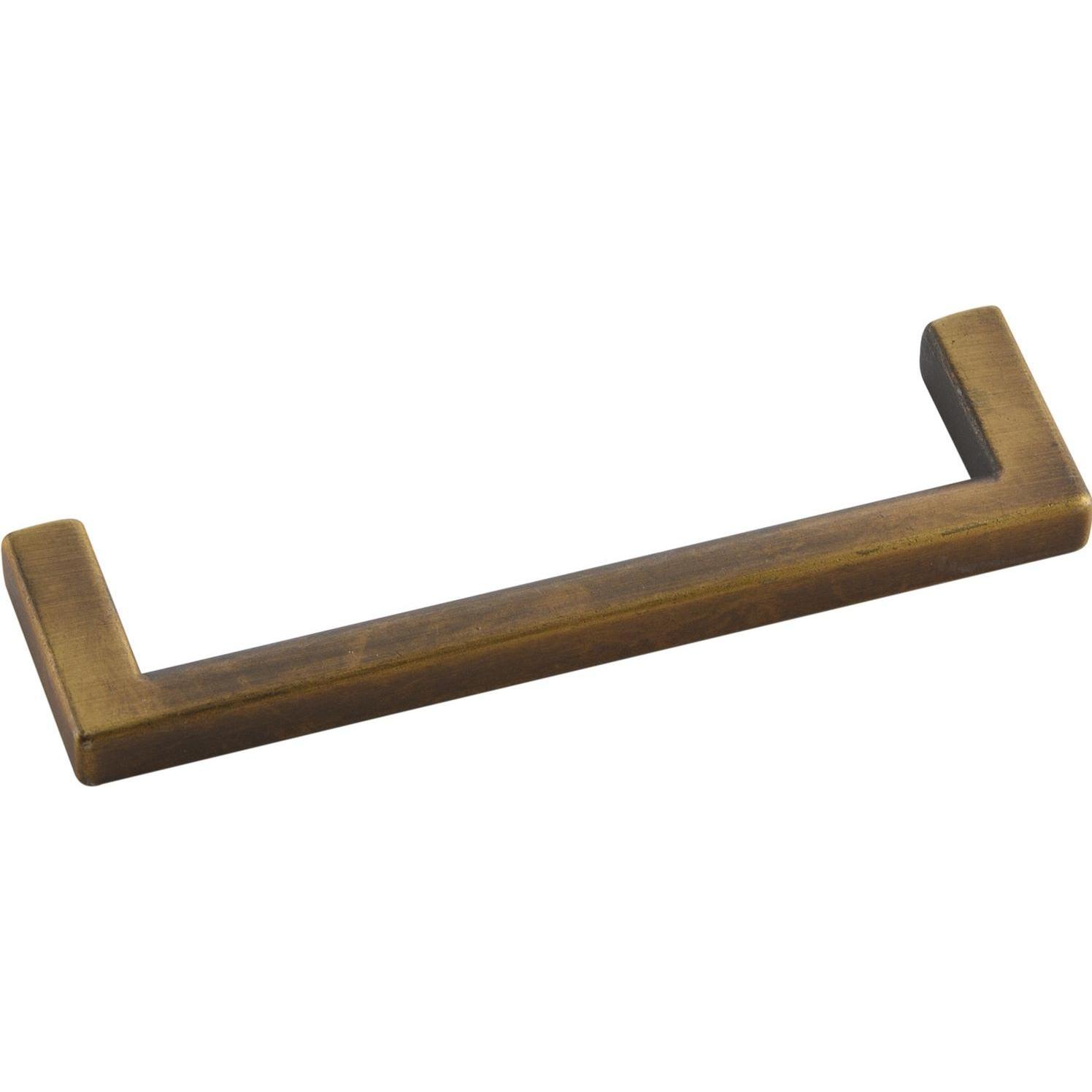 Siro, Möbelgriff, Schubladengriff Macha Möbelgriff B 104 mm, Griff ZN Messing schwarz gebürstet