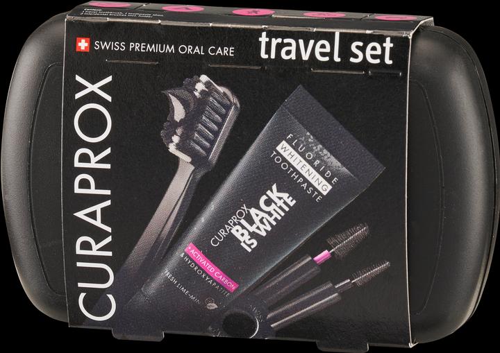 Immagine prodotto Curaprox Travel Set Black is White (Morbido, 1 x)