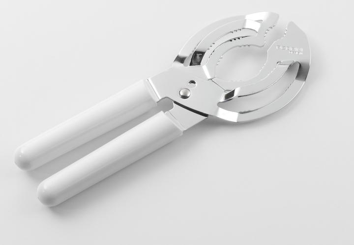 Pedrini 0051-820 can opener Mechanical can opener Stainless steel, White