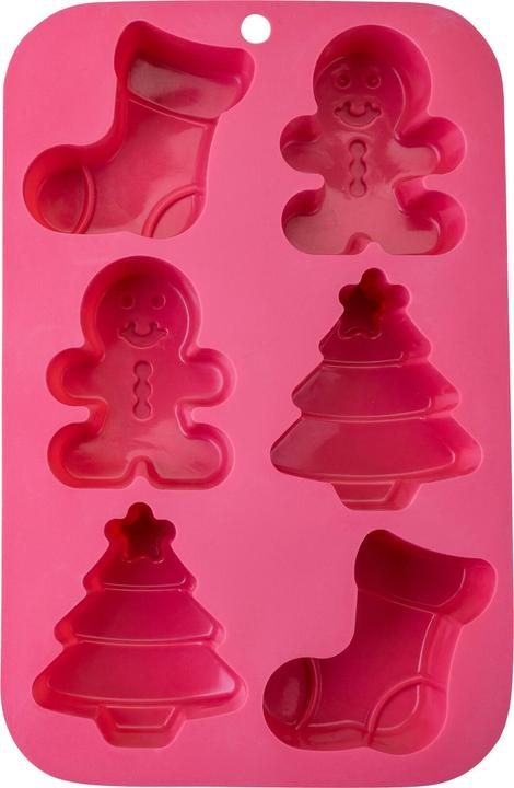 Image du produit Zenker Silikon-Mini-Backform Weihnachten