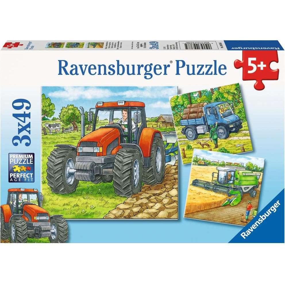 Ravensburger Grosse Landmaschinen (49 Teile)