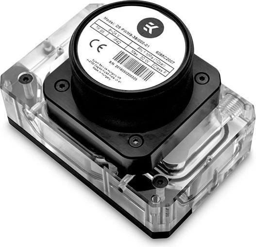 Actual product image EKWB EK-Quantum Kinetic FLT 80 D5 PWM D-RGB - Acrylic