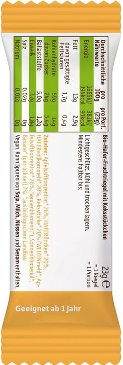 Produktbild Freche Freunde Haferriegel (69 g)