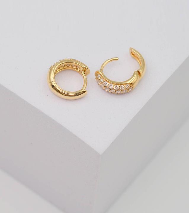 Image du produit Muau Créoles (Or blanc, Or rose ou argent, Or jaune)