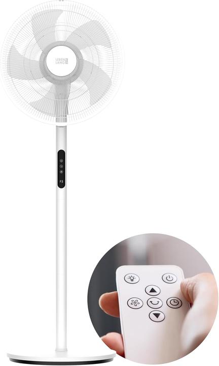 Produktbild Lebenlang Standventilator mit Fernbedienung & Timer (60 dB)