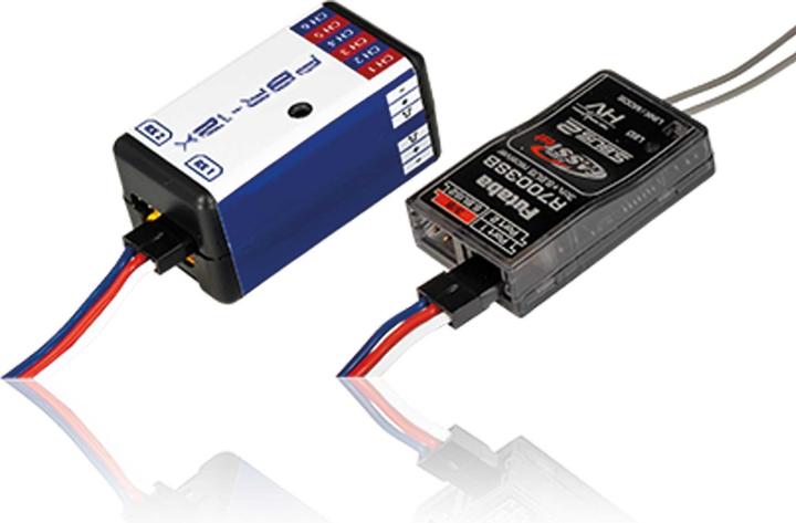 Actual product image Powerbox Systems pbr-12x 12-channel servo distributor with electronic switch and hv supply