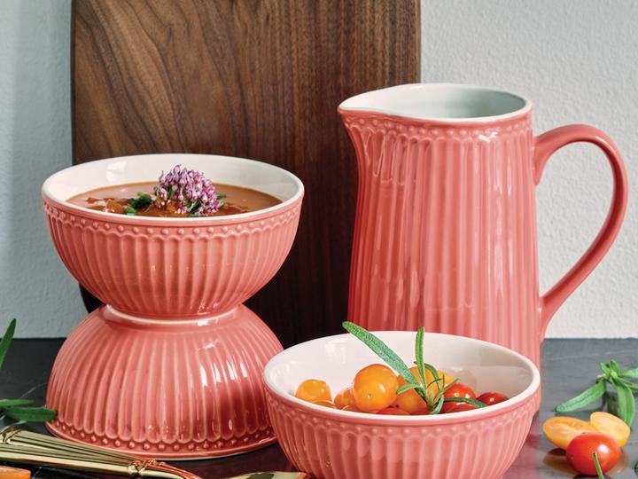 Produktbild Greengate Alice Frühstücksset coral Set18 (18 Stk.)