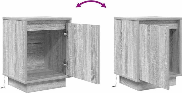 Produktbild vidaXL Nachttisch (38 x 34 x 50 cm)