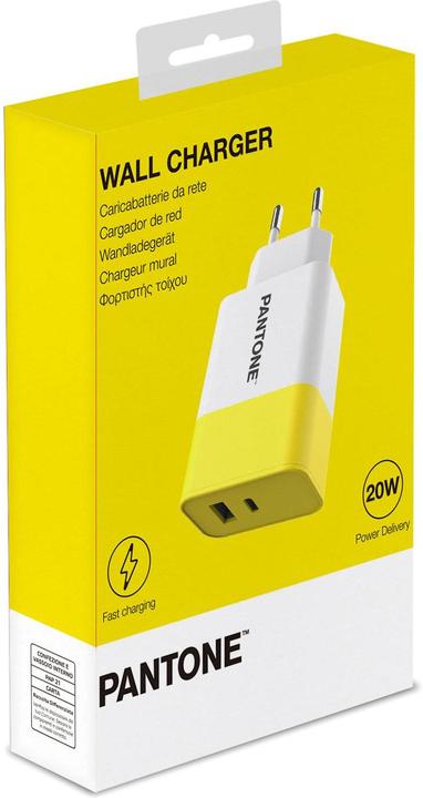 Image du produit Celly Chargeur Rouge Pantone 20w Usba Usbc Amar Pt-Pdac02y (15 W)