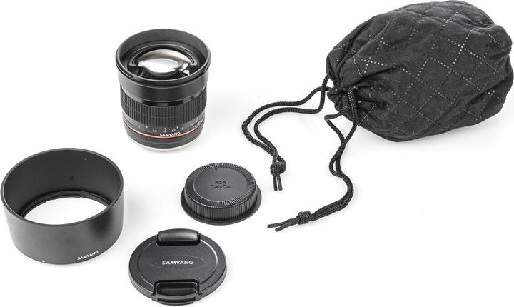 Produktbild Samyang MF 85mm F1,4 AS IF UMC Canon EF AE (Canon EF, APS-C / DX, Vollformat)