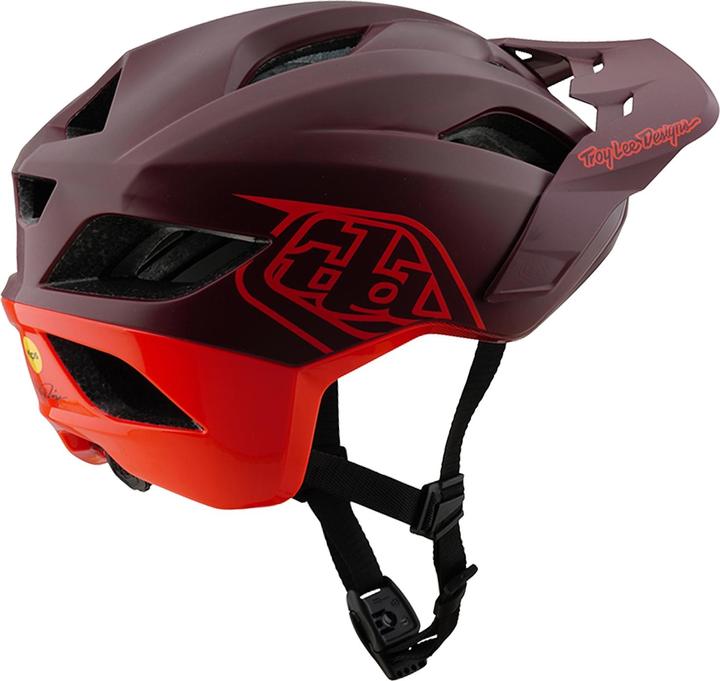 Produktbild Troy Lee Designs Flowline SE MIPS Helm, Badge, maroon, M/L | 57-59cm