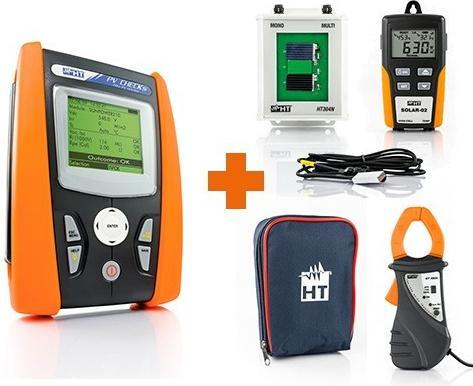 Produktbild HT Instruments Photovoltaik-Installationstester bis 15A, nach VDE 0126-23 (EN 62446)