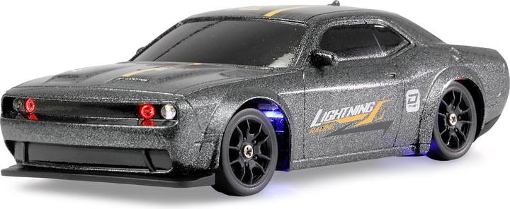 Amewi Drift Sport Muscle Car mit Gyro 4WD 1:43 RTR grau (RTR Ready-to-Run)
