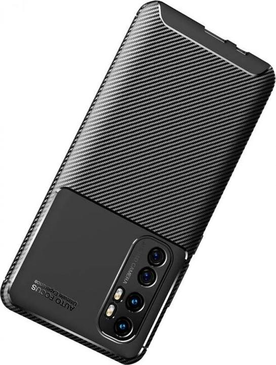 Produktbild Screenguard Xiaomi Mi Note 10 Lite Hülle Carbon Design TPU Case (Xiaomi Mi Note 10 Lite)