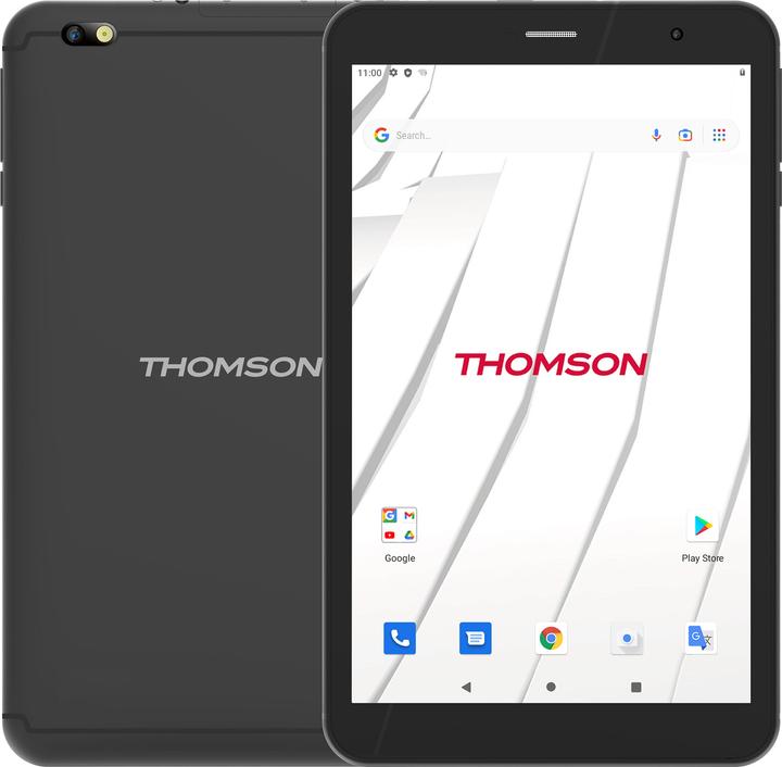 Actual product image Thomson TEO8 LTE, 8-inch (1280X800) HD display, Quad Qore SC9832E, 2 GB RAM, 32 GB ROM, 1xNANO SIM, 1xMicroS (8", 32 GB, Juoda)