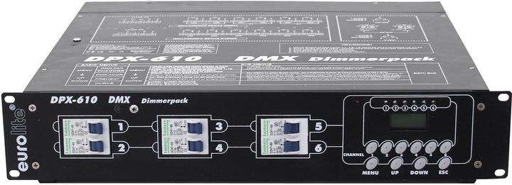 Eurolite DPX-610 DMX Dimmer 6-Kanal