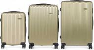 Actual product image Arte Regal set 3 suitcases abs green