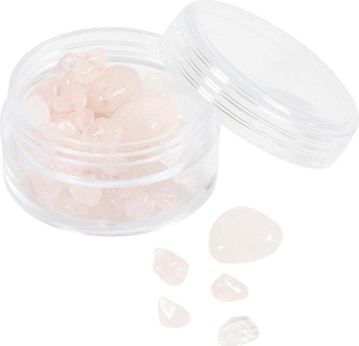 Actual product image Creativ Company Perlen-Set Kristallperlen Rosa, 7-12 mm, Packungsgrösse