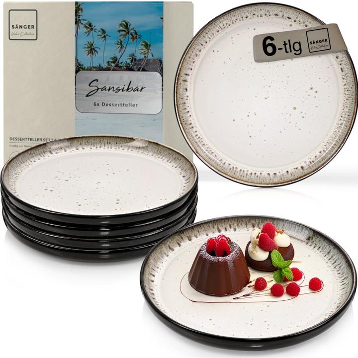 Sänger Geschirr Dessertteller Set (6x, 20.50 cm)