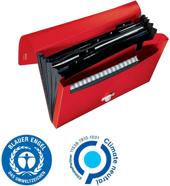Produktbild Leitz Dokumentenmappe Projektmappe A4 Rot (A4, 1 x)