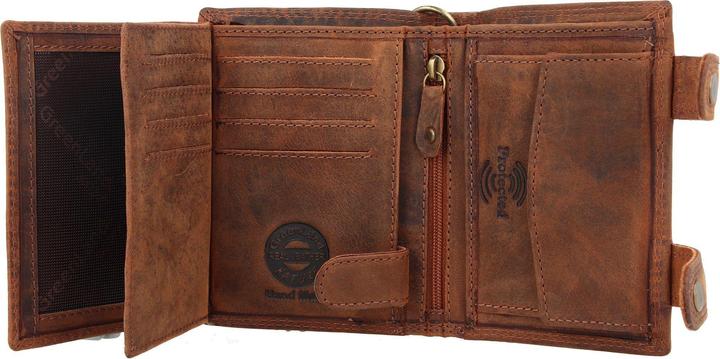Immagine prodotto Greenland Nature Portafoglio Montenegro RFID in pelle 9 cm