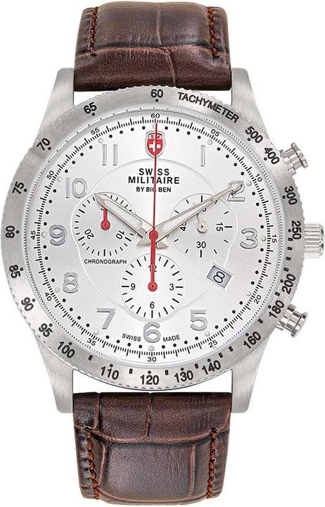 Produktbild Swiss Military Uhr Swiss Militaire Lugano (Analoguhr, 42 mm)